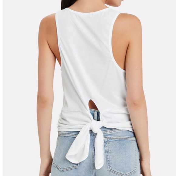 A.L.C Calven Tie-Back Tank Top - Picture 2 of 4